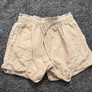 SHEIN Beige Women Shorts